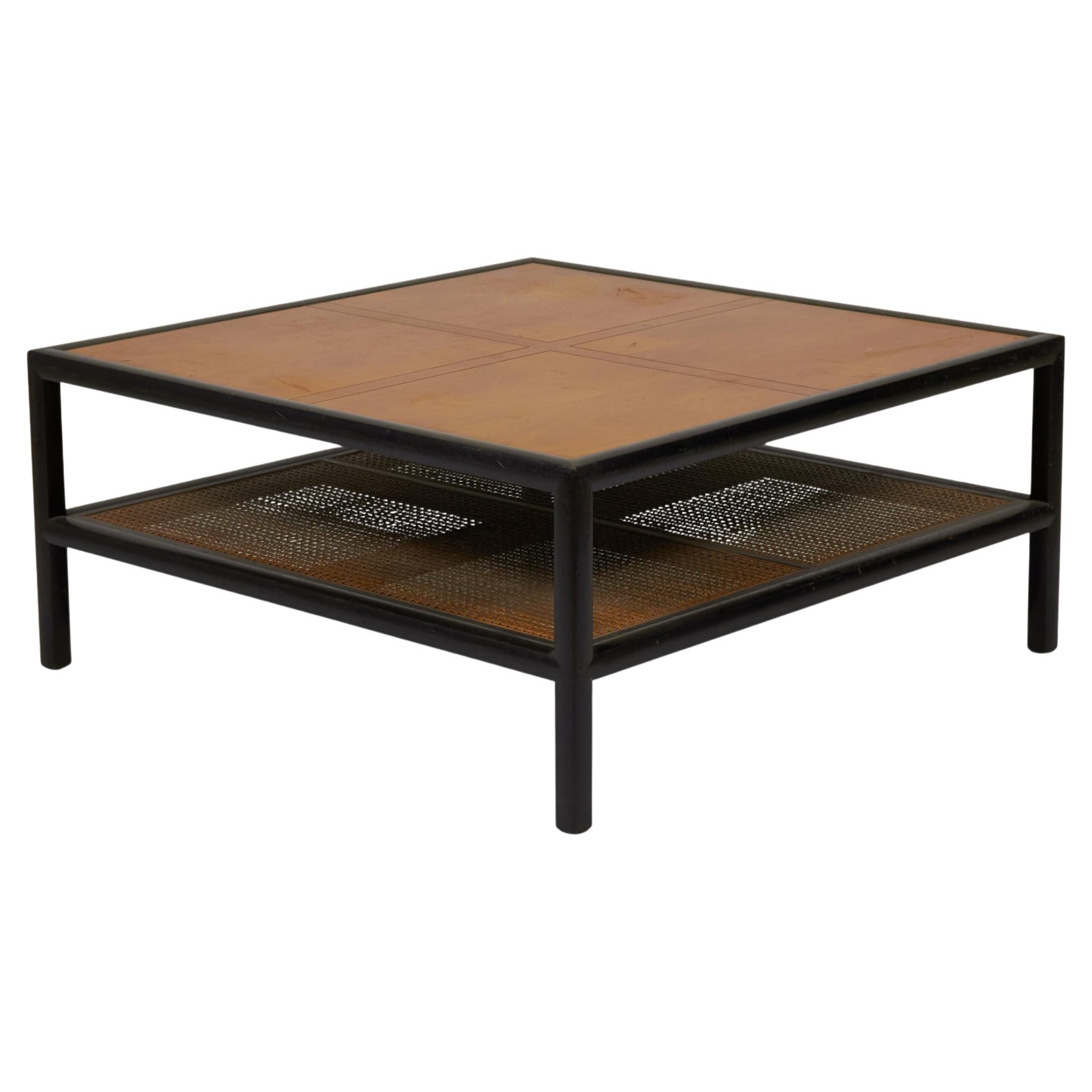 Michael Taylor for Baker Furniture New World Square Cocktail / Coffee Table For Sale