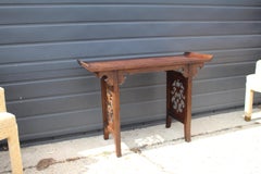 Michael Taylor for Baker Hollywood Regency Altar/Console Table