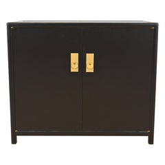 Mueble bar Michael Taylor para Baker Hollywood Regency, recién acabado