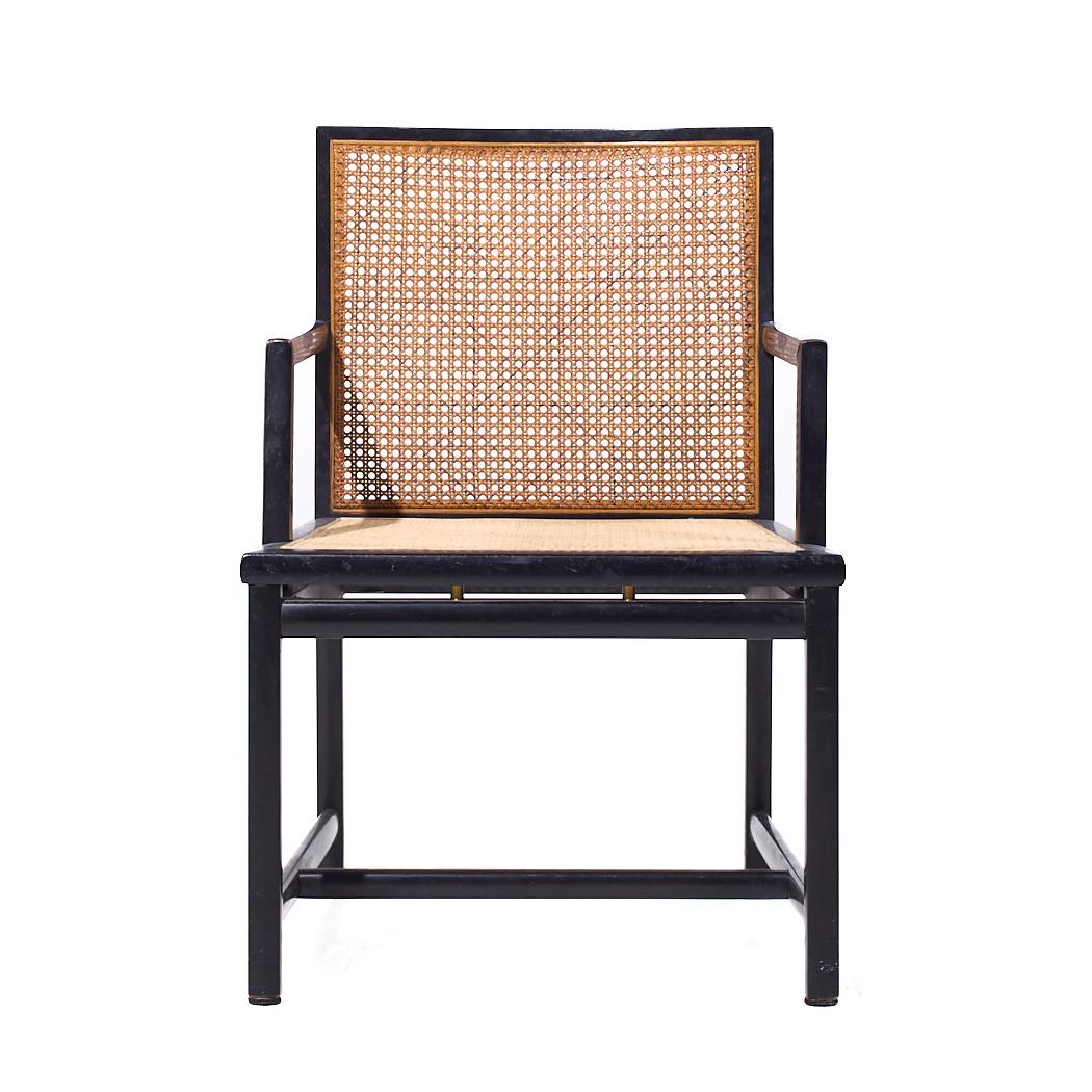 Michael Taylor für Baker Mid Century Cane Dining Chairs - 6er-Set im Angebot 5