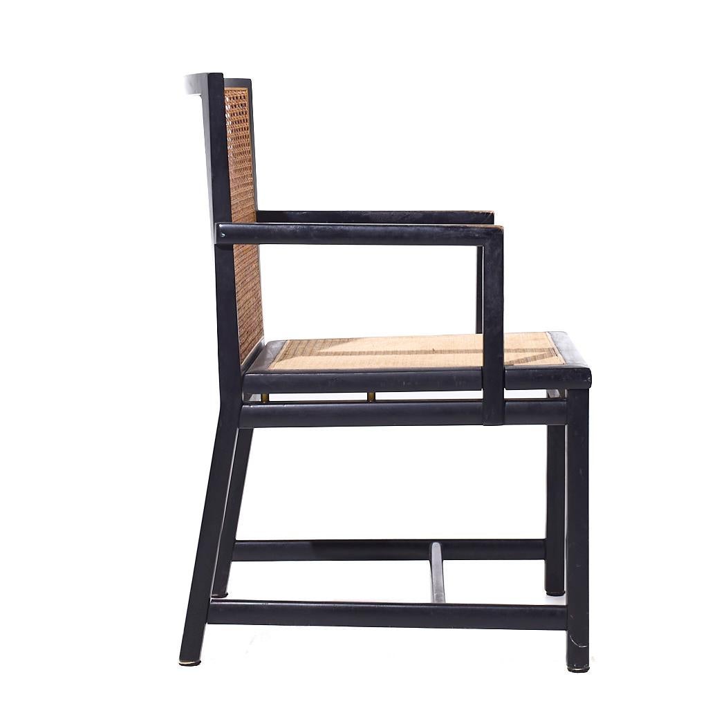 Michael Taylor für Baker Mid Century Cane Dining Chairs - 6er-Set im Angebot 7