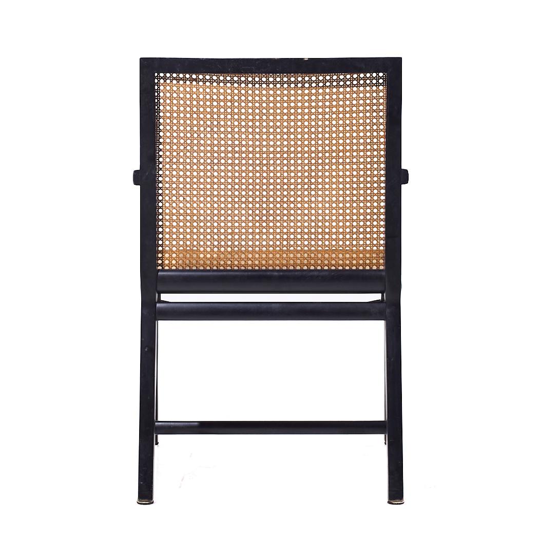 Michael Taylor für Baker Mid Century Cane Dining Chairs - 6er-Set im Angebot 8