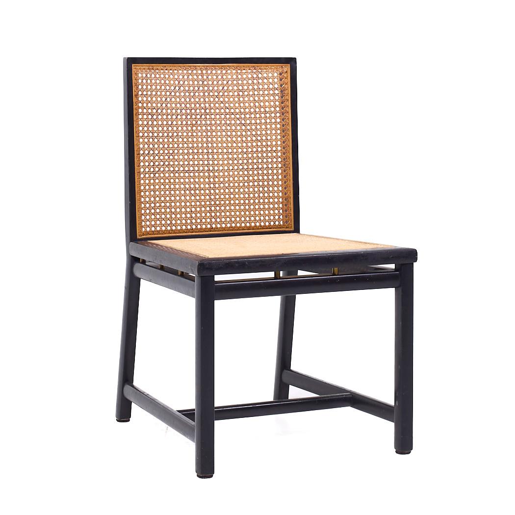 Michael Taylor für Baker Mid Century Cane Dining Chairs - 6er-Set (amerikanisch) im Angebot