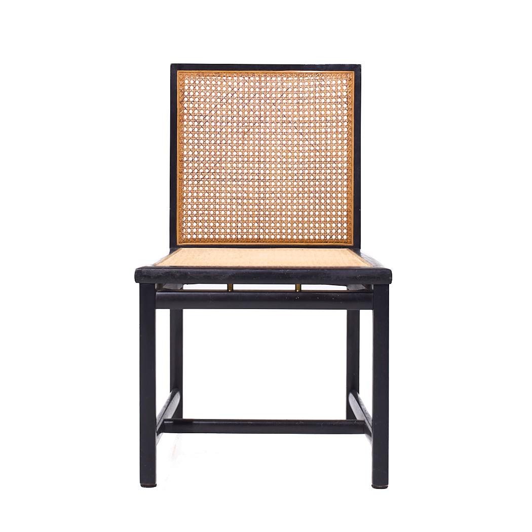 Michael Taylor für Baker Mid Century Cane Dining Chairs - 6er-Set im Zustand „Gut“ im Angebot in Countryside, IL