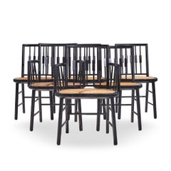 Michael Taylor for Baker Mid Century Dining Chairs - Set of 6