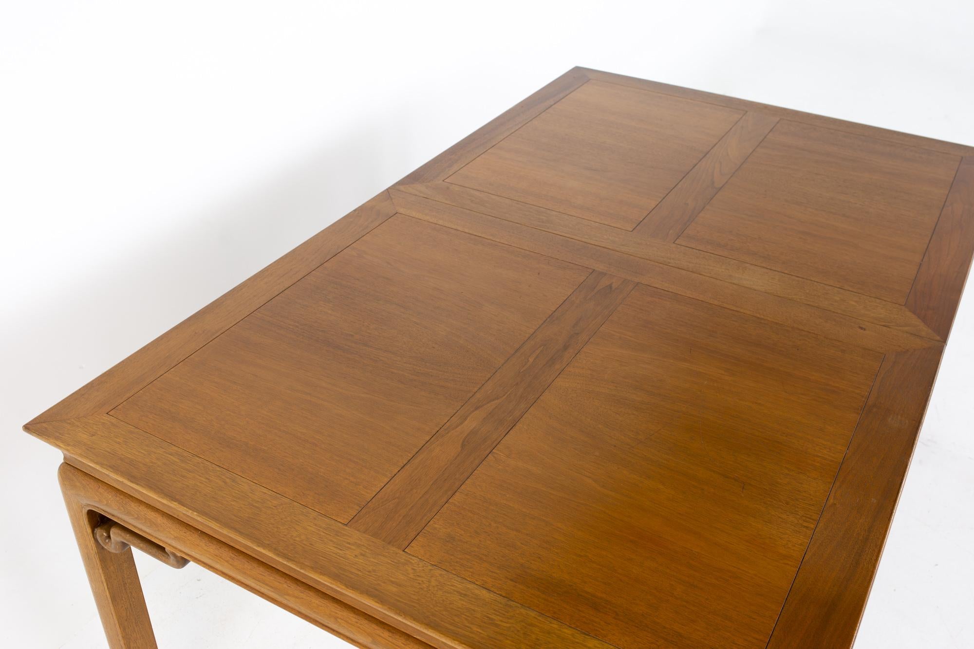 Late 20th Century Michael Taylor for Baker New World Collection Mid Century Dining Table