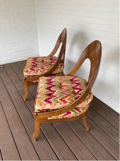 Michael Taylor per Baker, una coppia di sedie a pantofola