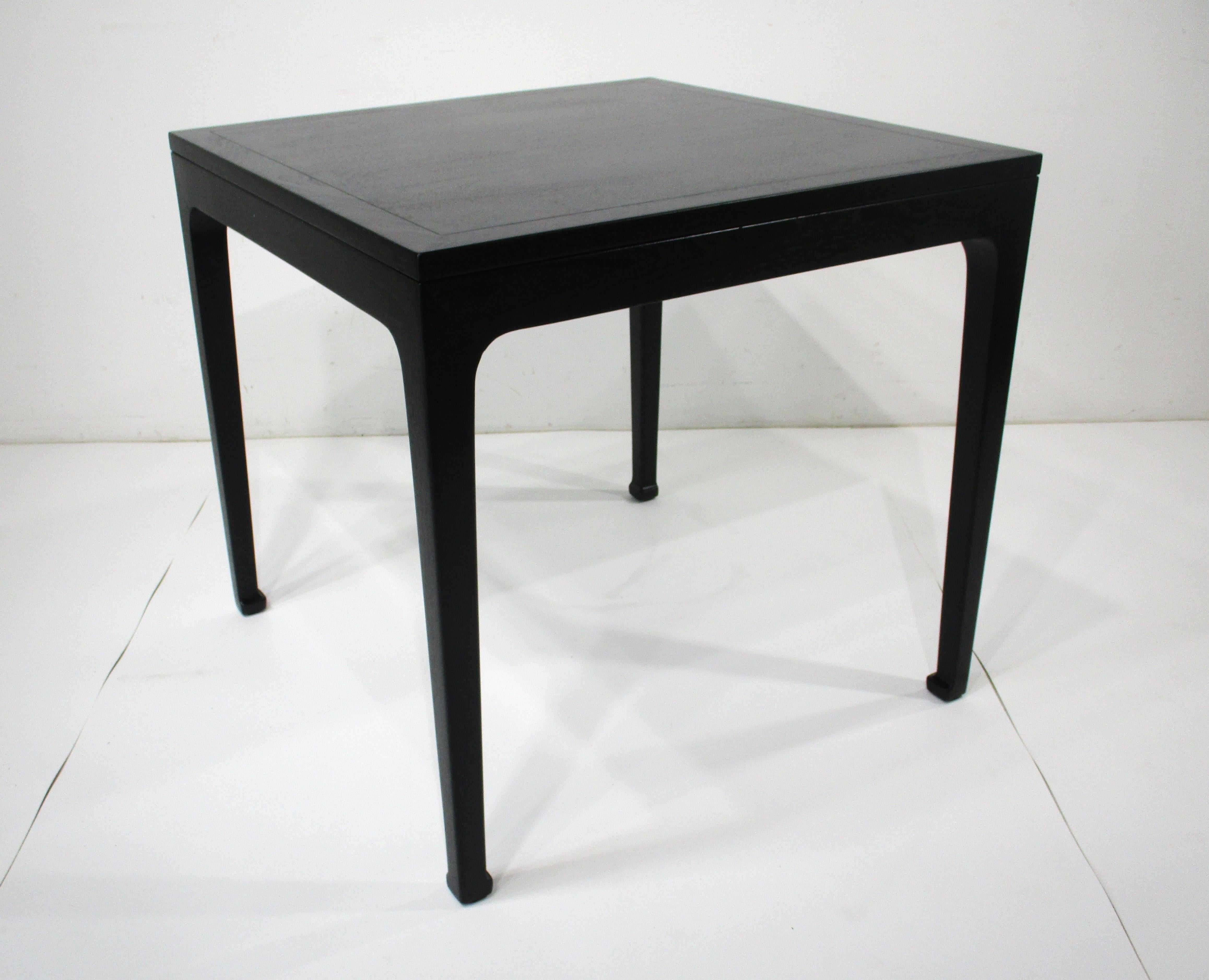 Michael Taylor Game or Dining Table for the Baker Furniture Co . For Sale 5