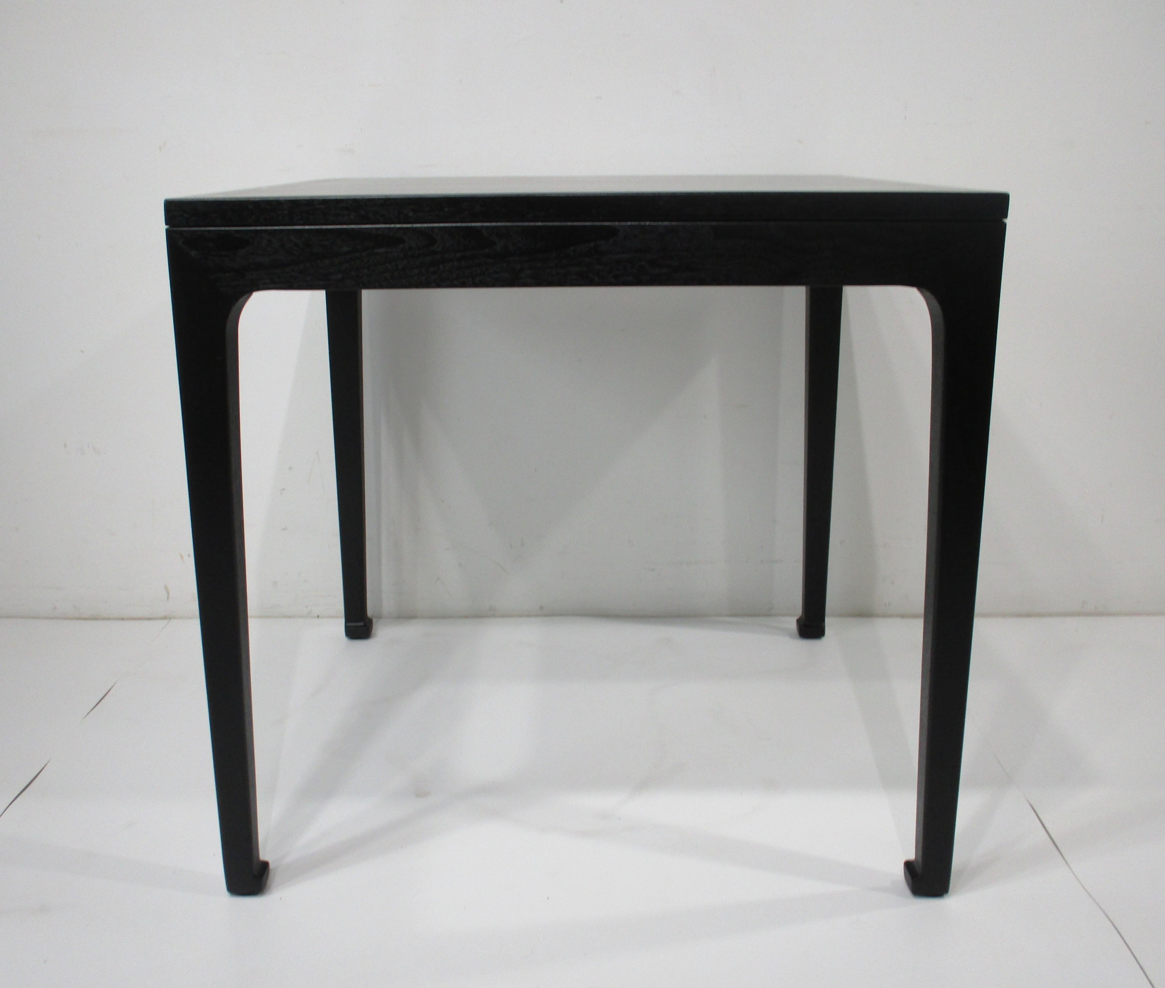 Michael Taylor Game or Dining Table for the Baker Furniture Co . For Sale 6