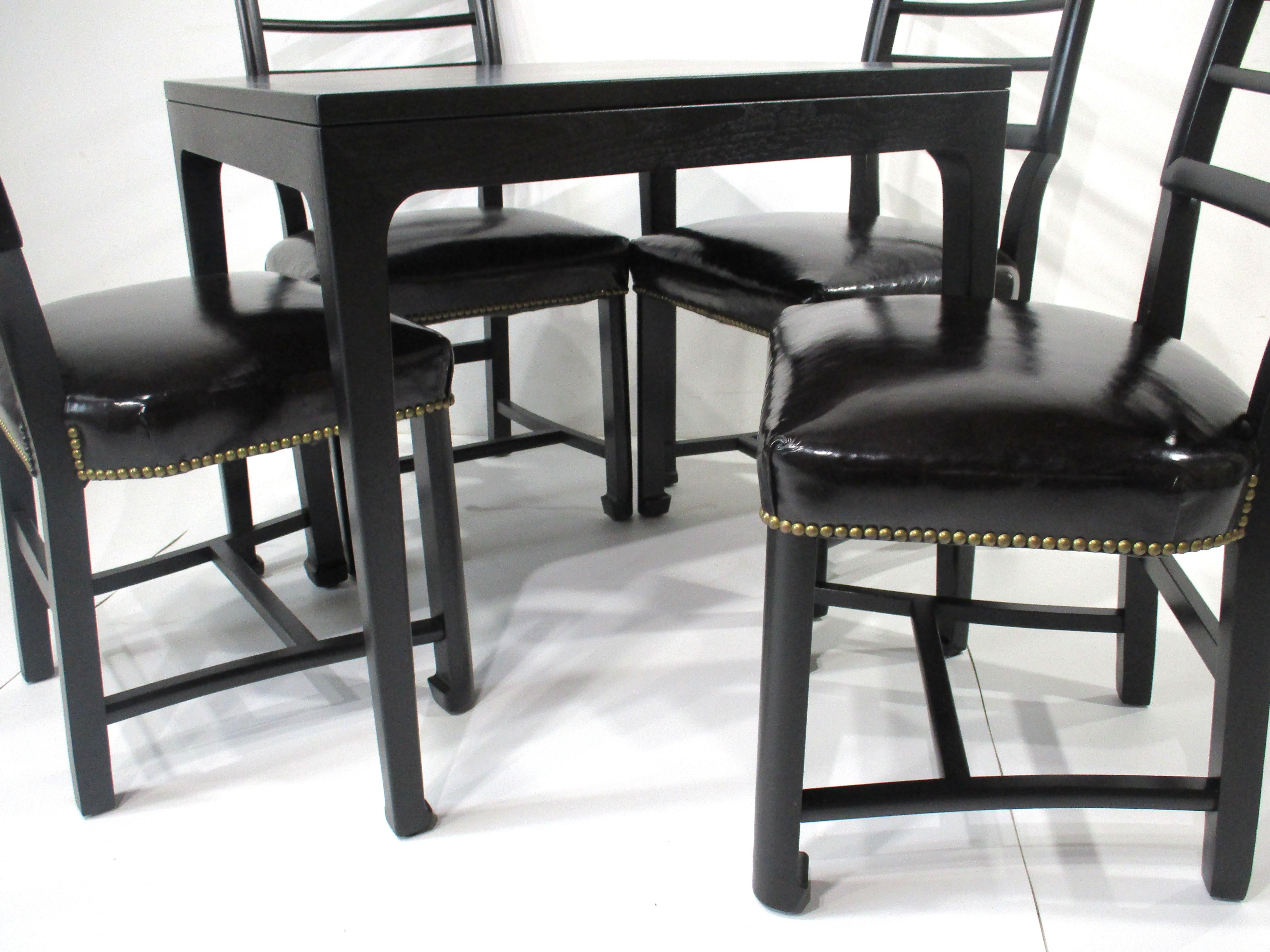 Michael Taylor Game or Dining Table for the Baker Furniture Co . For Sale 10