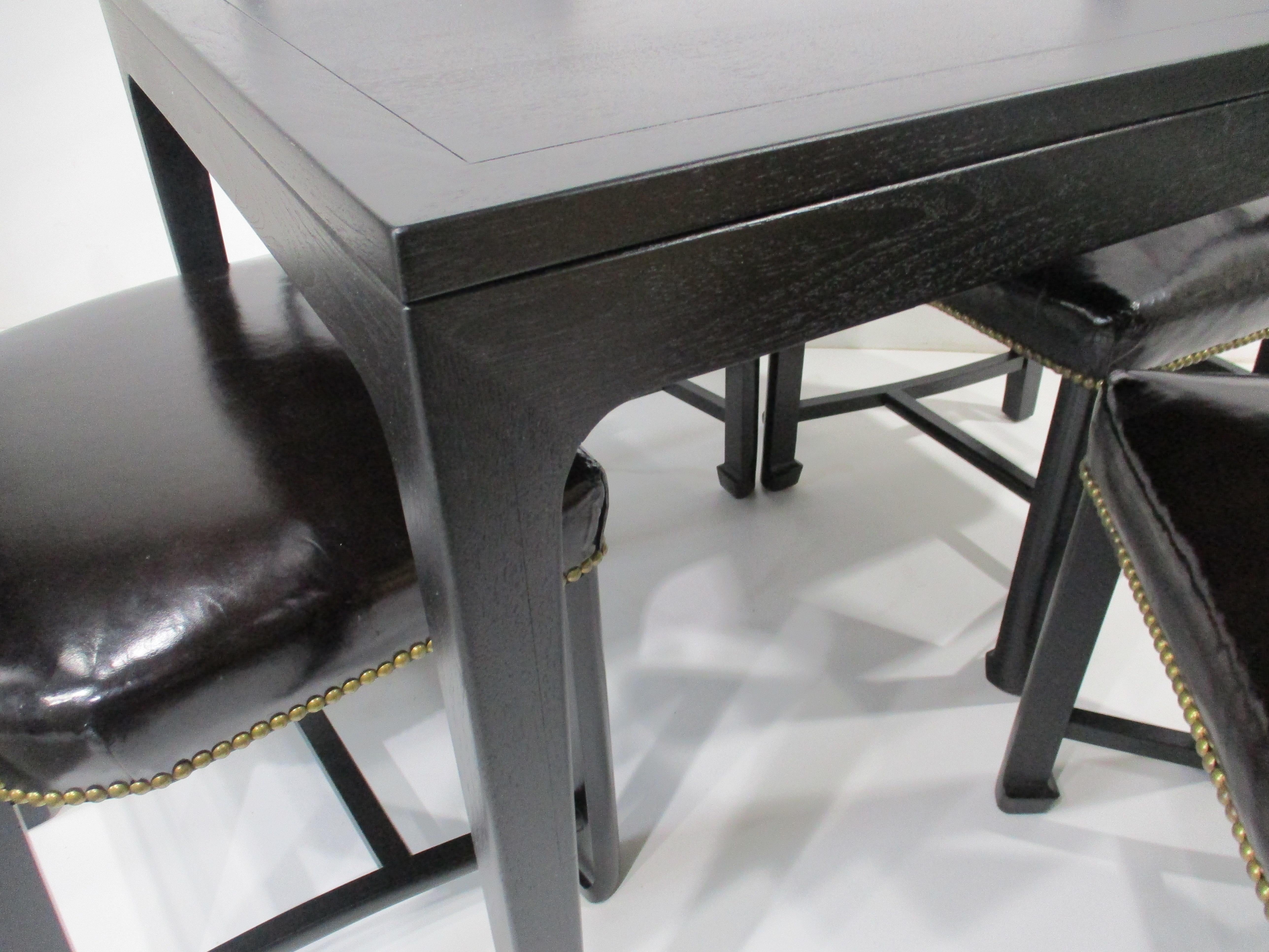 Michael Taylor Game or Dining Table for the Baker Furniture Co . For Sale 11