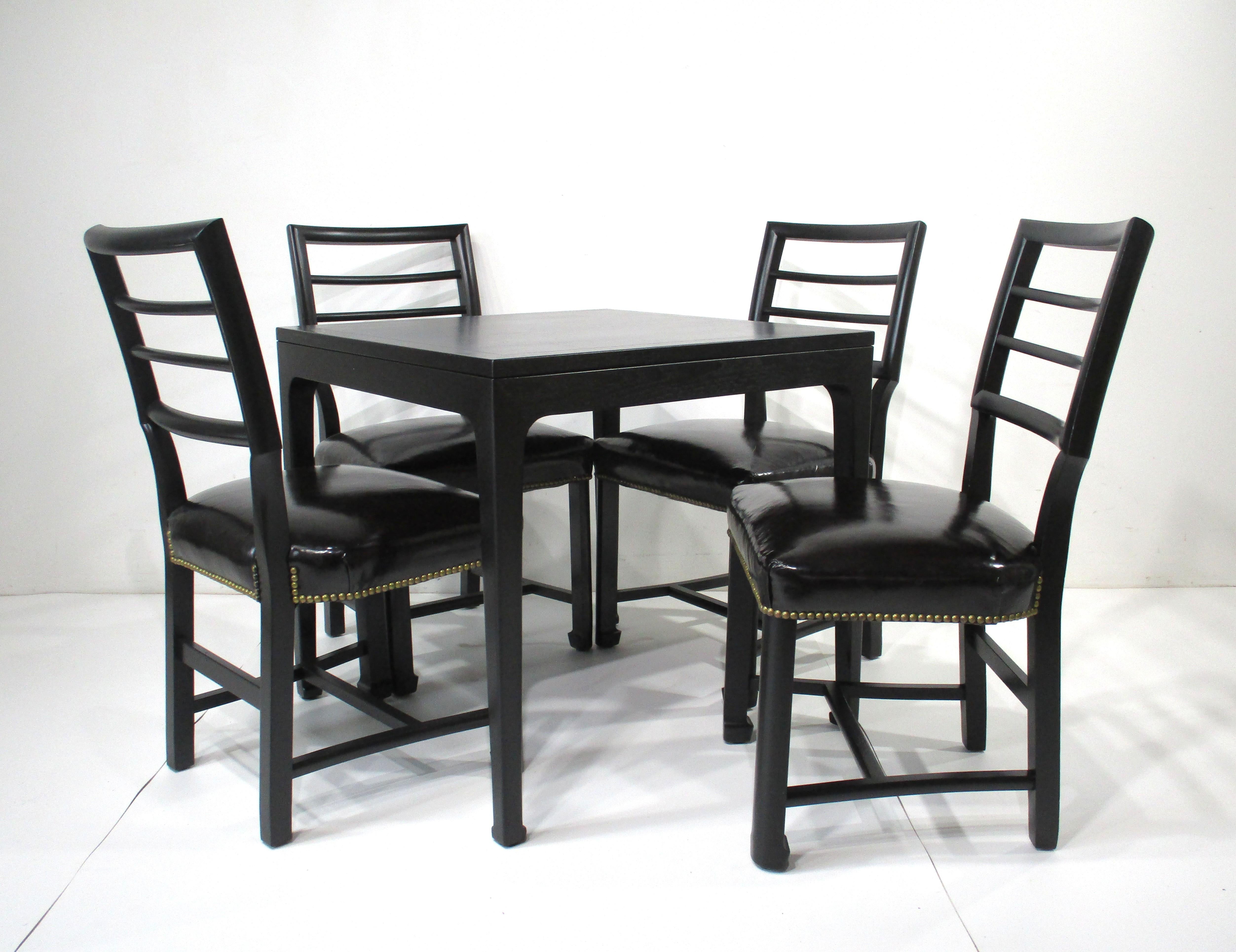Michael Taylor Game or Dining Table for the Baker Furniture Co . For Sale 13