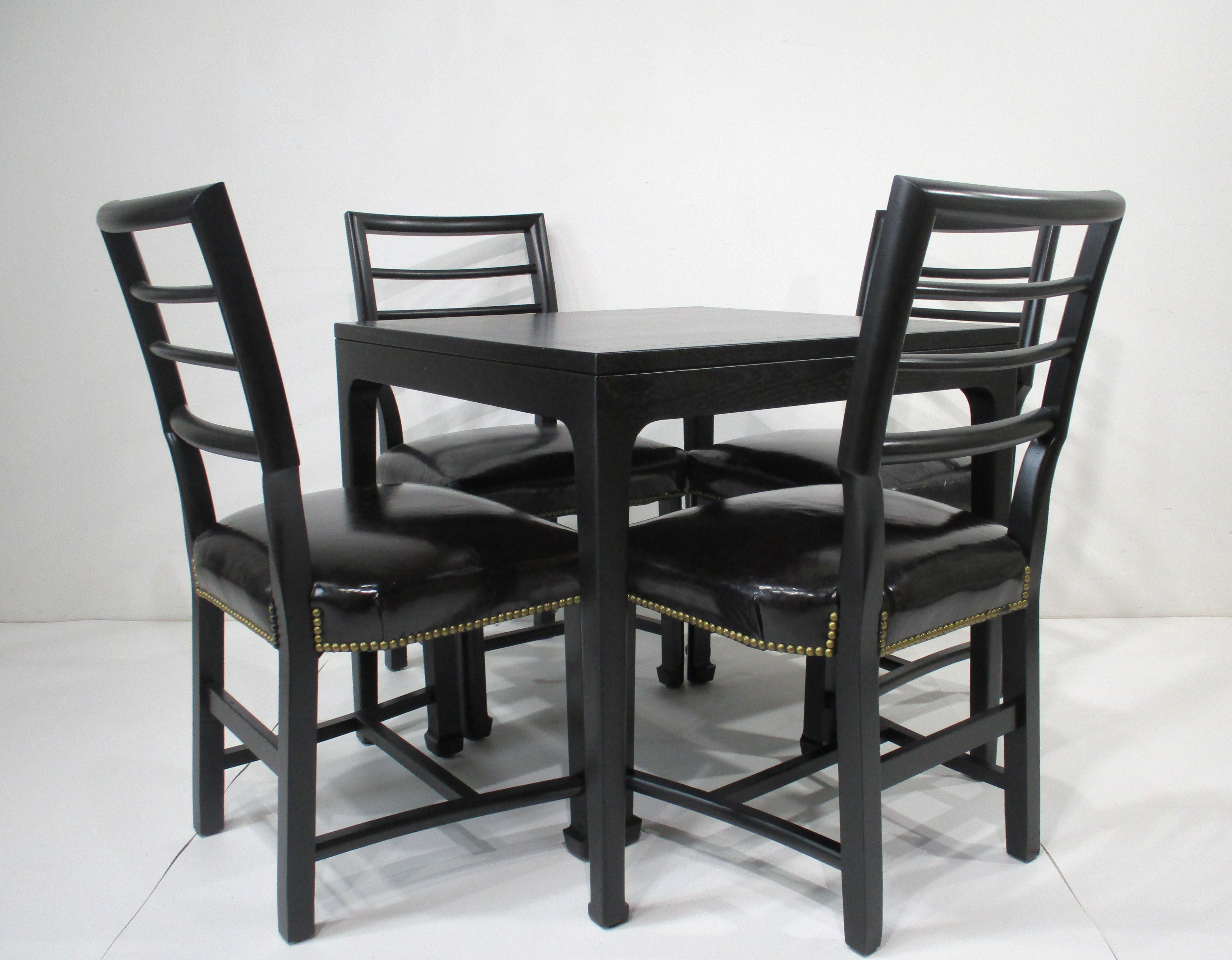 Mid-Century Modern Michael Taylor Game or Dining Table for the Baker Furniture Co . For Sale