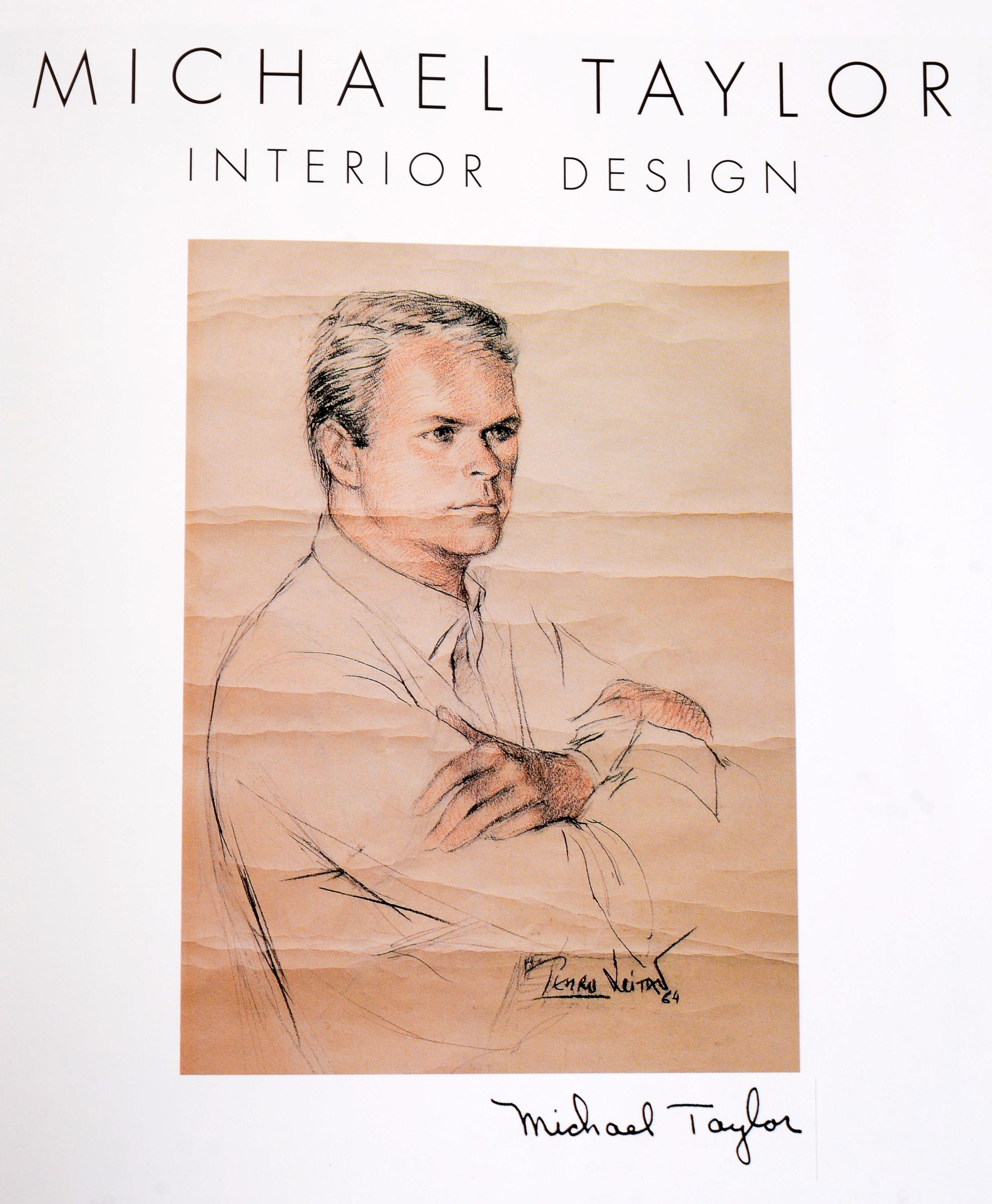Michael Taylor: Interior Design by Stephen M. Salny. Publisher W. W. Norton & Company, 2009. Stated 1st Ed hardcover with dust jacket. Signed and inscribed by the author. Michael Taylor (born Earnest Charles Taylor, January 30, 1927 – June 3, 1986)