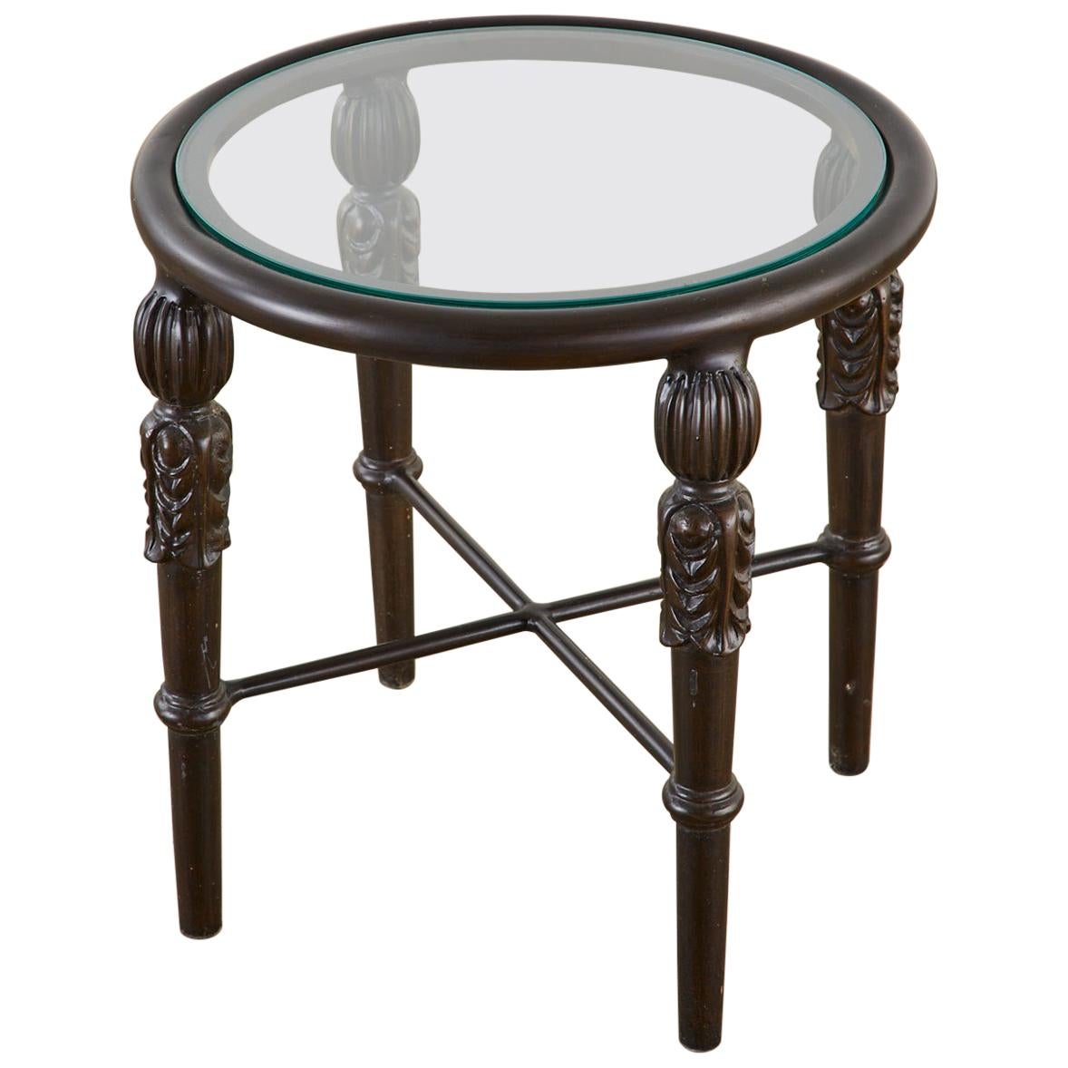 Michael Taylor Montecito Bronzed Garden Drinks Table at 1stDibs
