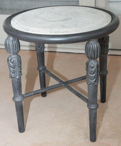 Michael Taylor Montecito Bronzed Garden Drinks Table Luxury Outdoor Side Table