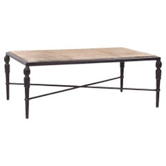 Michael Taylor Montecito Collection MCM Metall und Stone Couchtisch für draußen