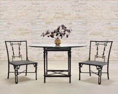 Michael Taylor Montecito Round Center or Garden Dining Table