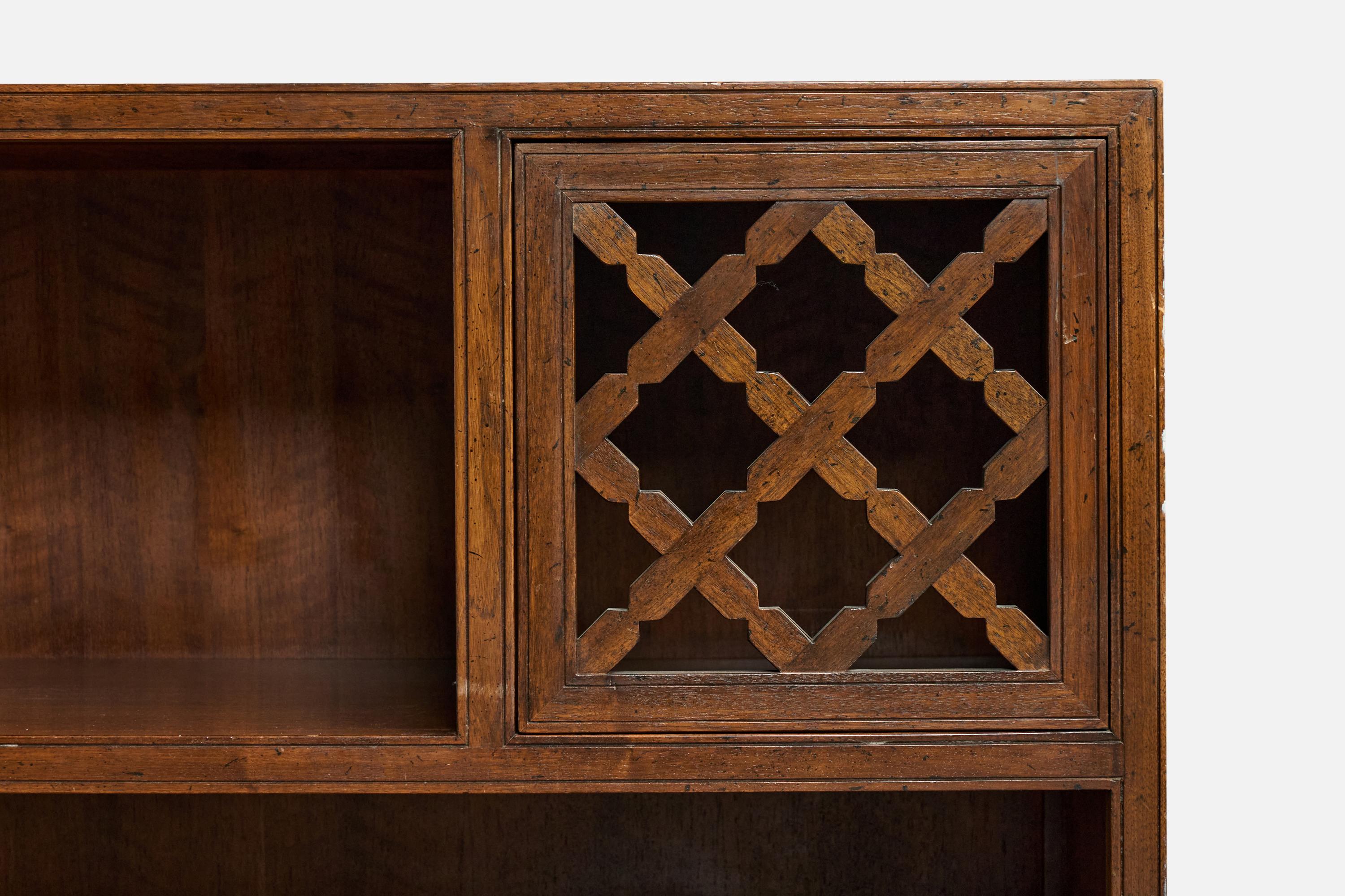 Mogano Michael Taylor, Nightstands, Mahogany, USA, 1960s in vendita