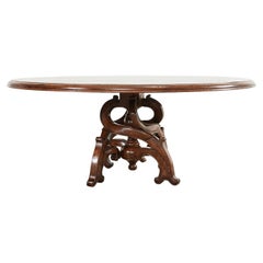 Michael Taylor Panache Design Round Barcelona Dining Table