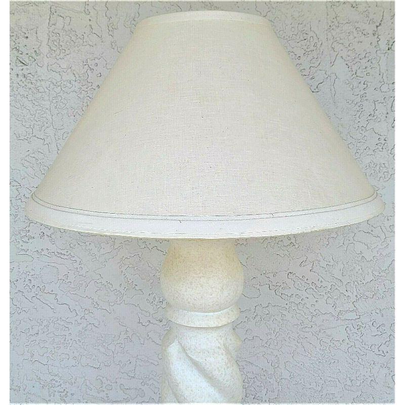 Michael Taylor Style Architectural Spiral Floor Lamp In Good Condition For Sale In Lake Worth, FL
