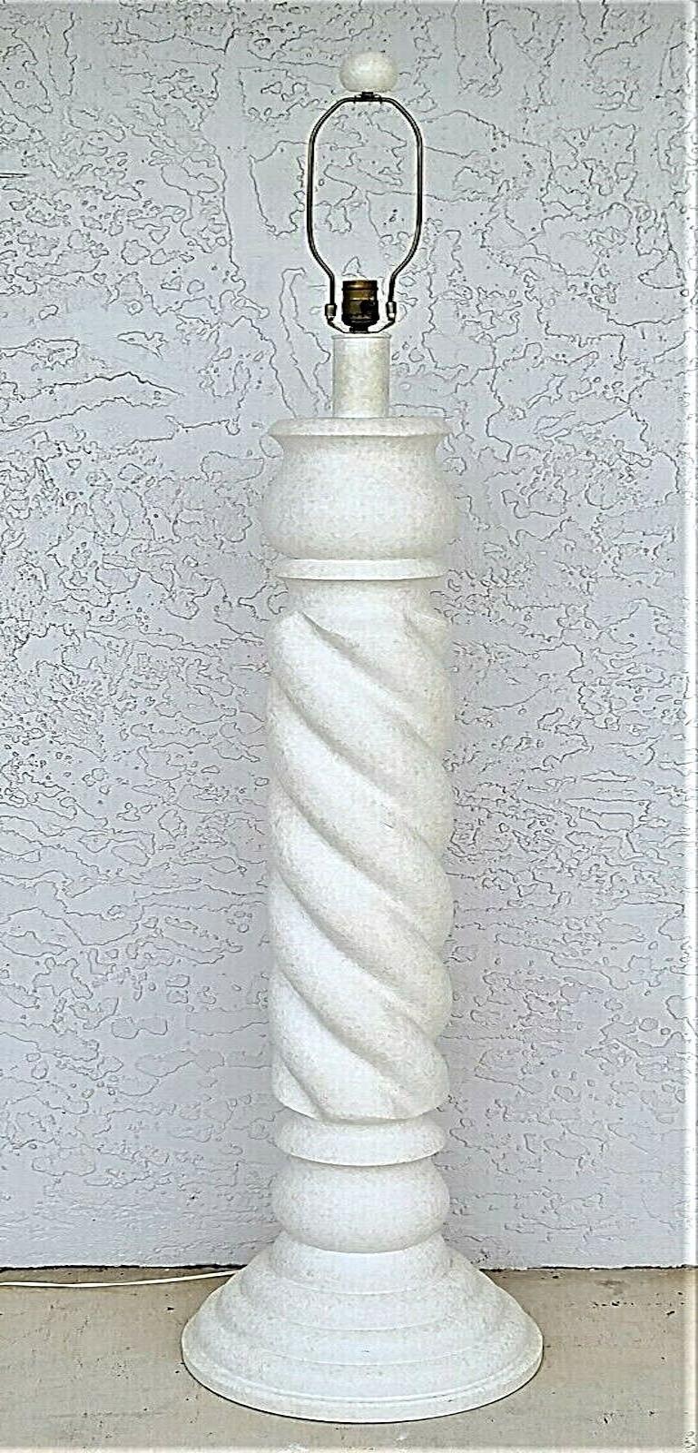 Michael Taylor Style Architectural Spiral Floor Lamp For Sale 3