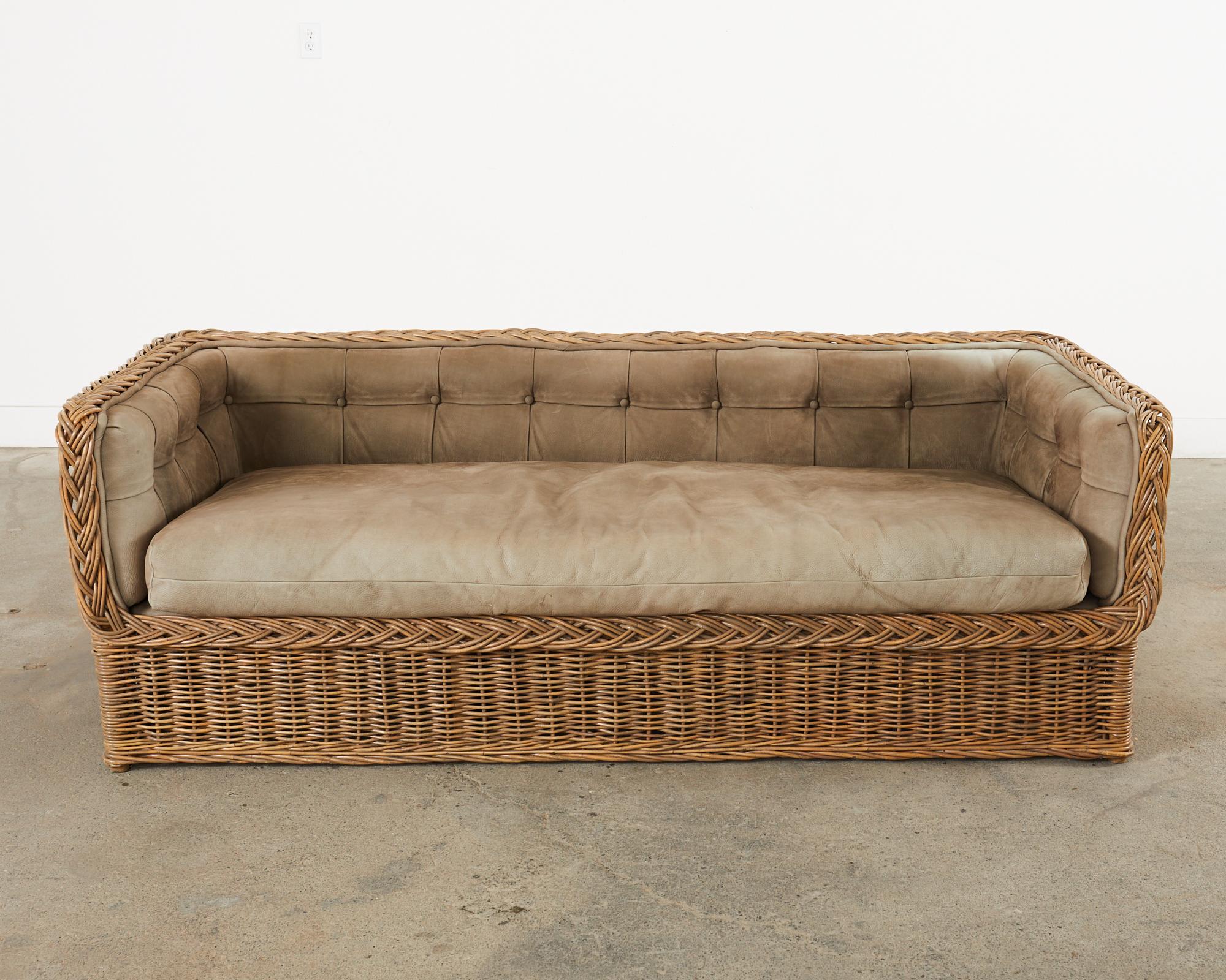 wicker daybed with trundle