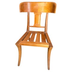 Michael Taylor Teak Klismos Chair