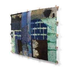 "Bucolic, " Mixed Media Kite, 2023