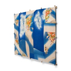 "Ebbe und Flut", Mischtechnik-Collage