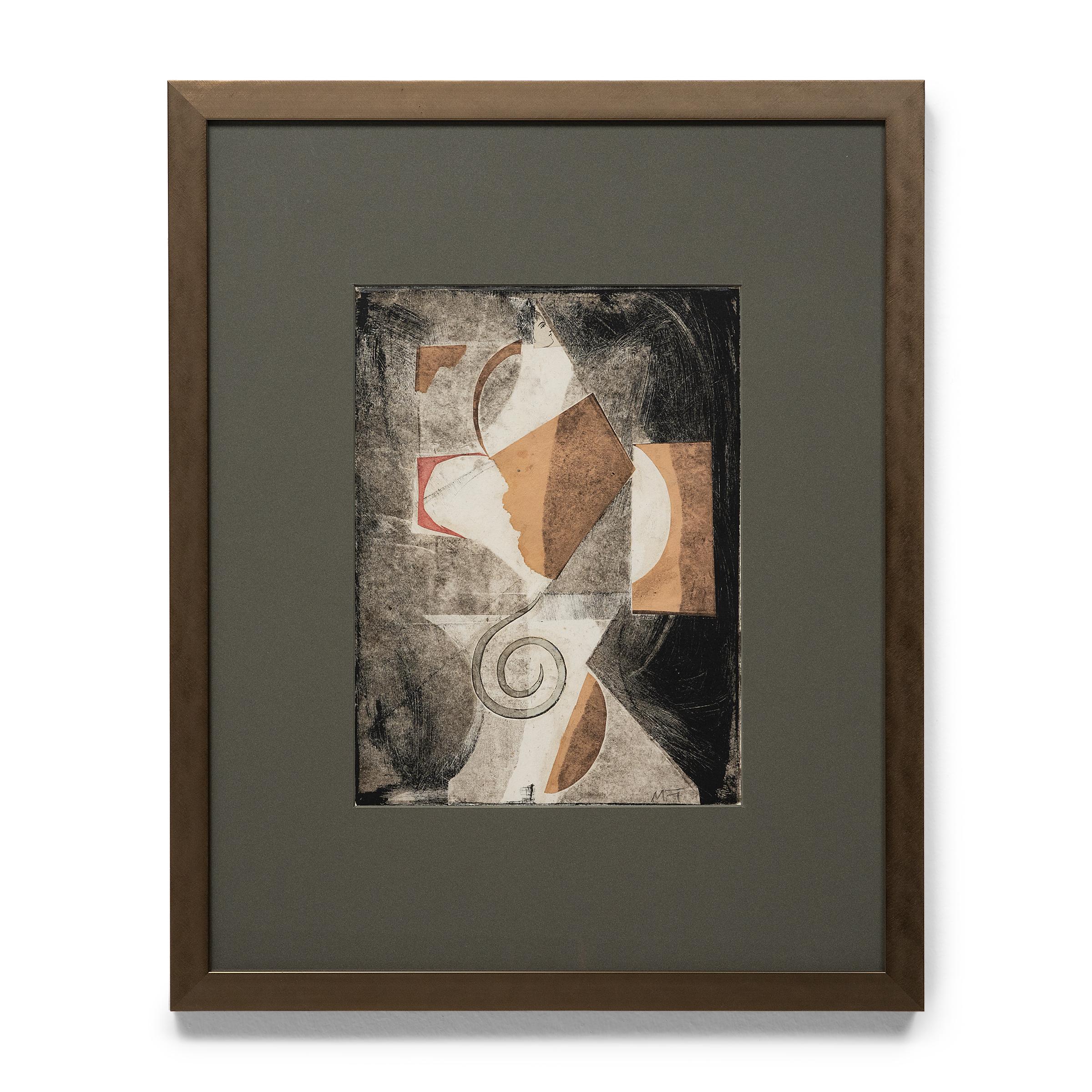 Michael Thompson Photographer Abstract Print - "Parts of Another, " Mixed Media Collage