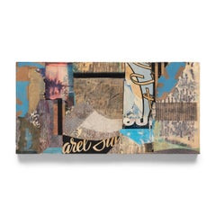 "Voyage, " Mixed Media Collage