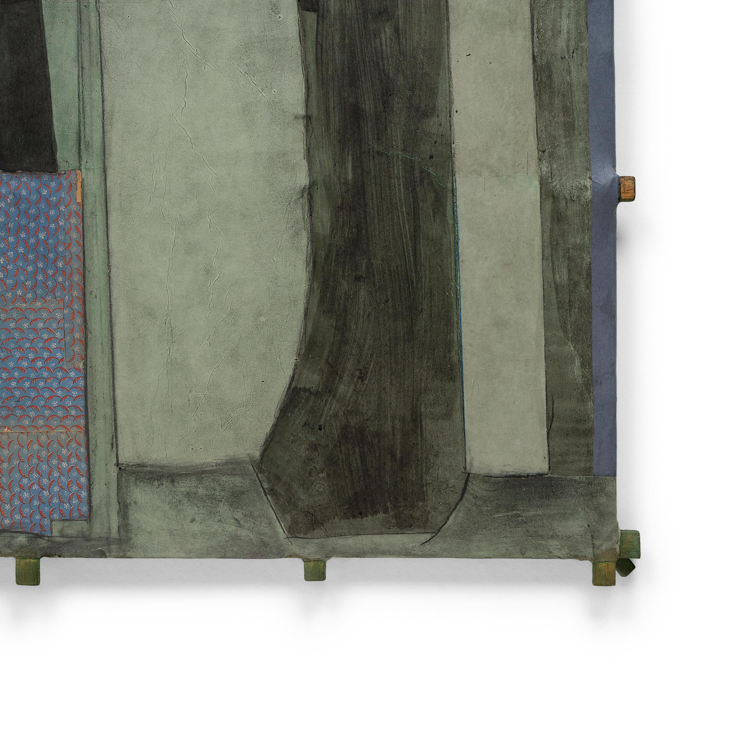 Based in Chicago, IL, contemporary artist Michael Thompson creates unique kites, collages and mixed media works assembled from material fragments of past and present collected in his travels. His ongoing series of large-scale kites bridge the gap