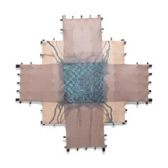 „River and Pond Kite“, Mixed Media-Kit in Mischtechnik