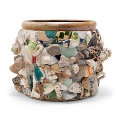 "Iridiscencia", escultura de técnica mixta