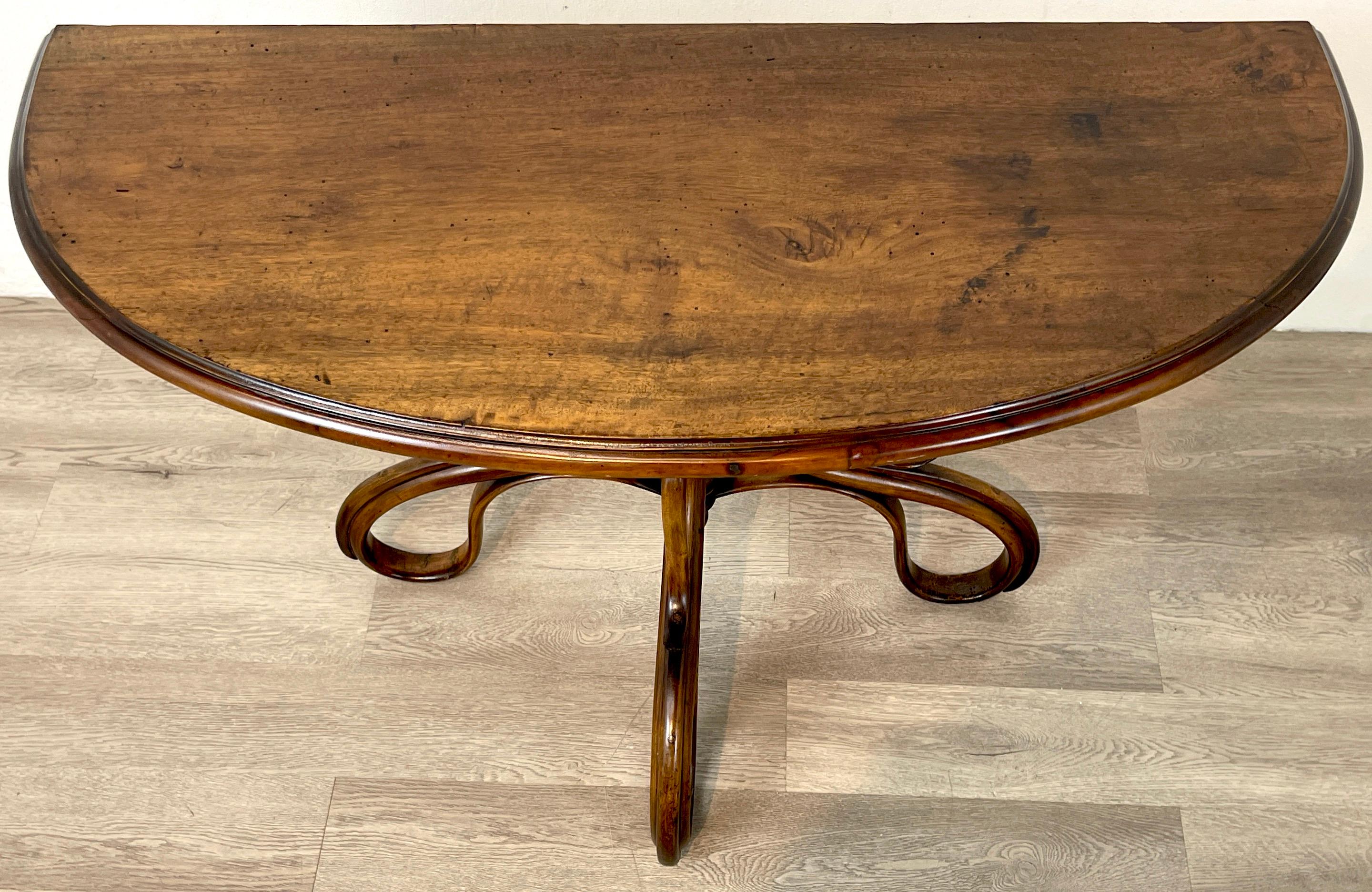 Vienna Secession Michael Thonet Bentwood Console Table