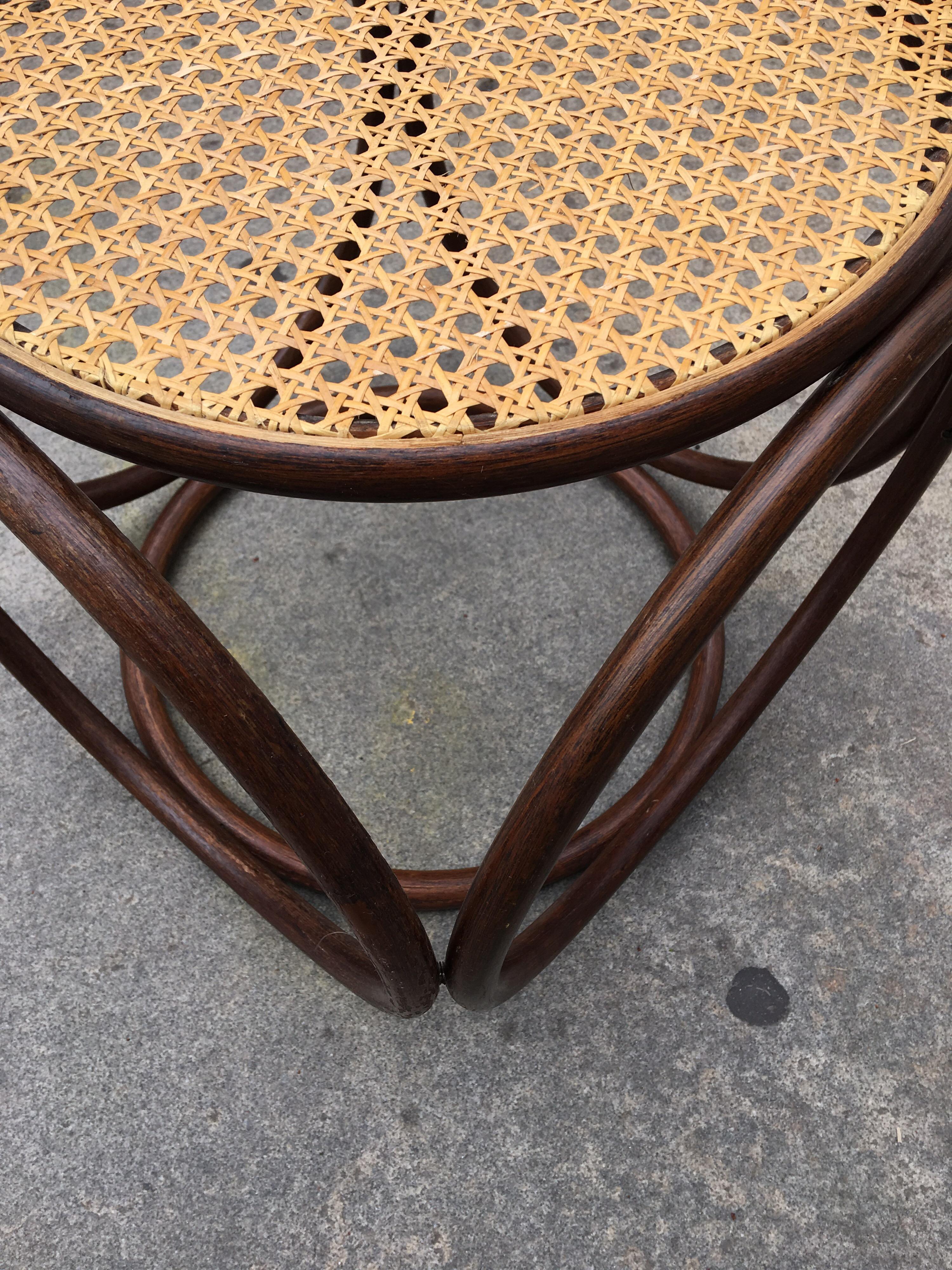 Fin du 20e siècle Ottoman en canne Michael Thonet