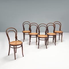 Michael Thonet No. 14 Bentwood Dining Chairs, Set of 6, Circa 1900