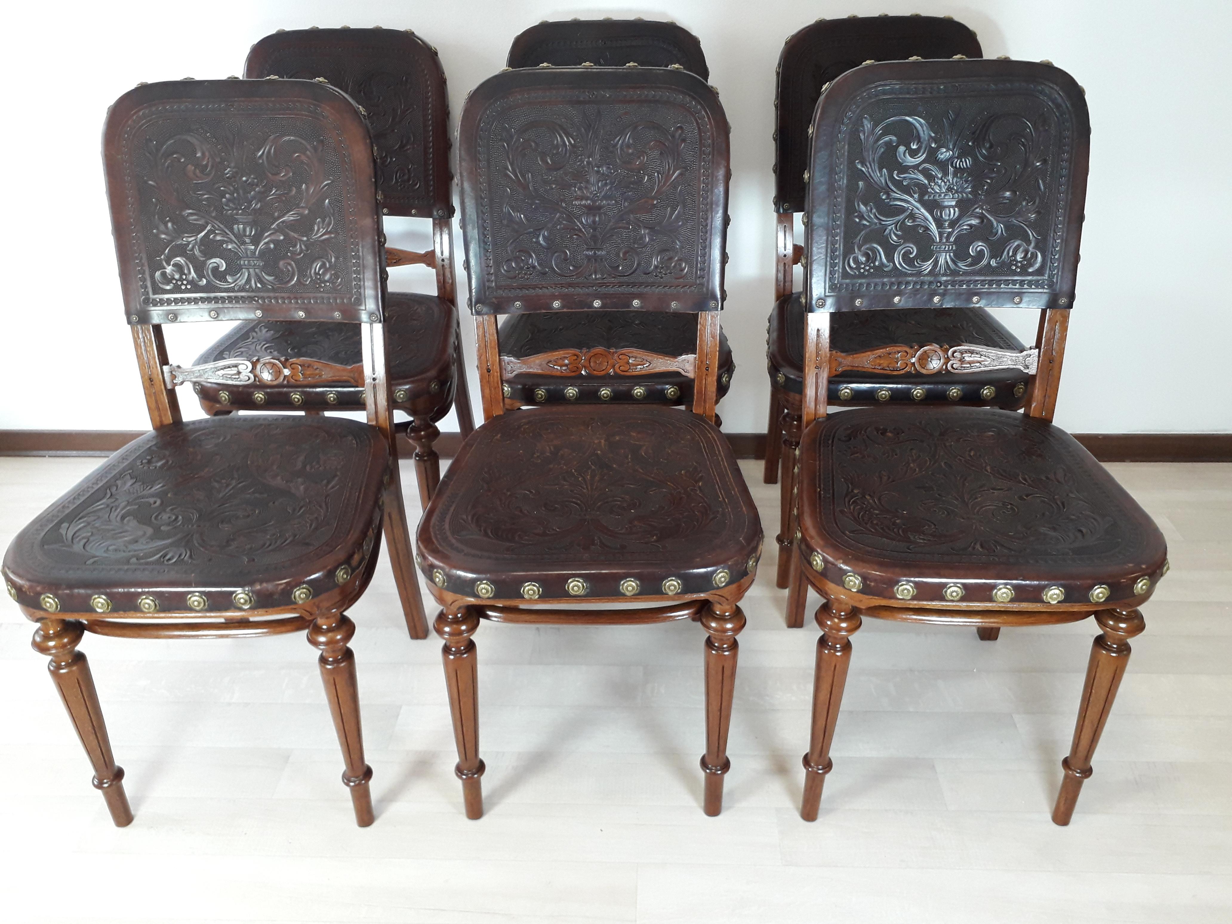 Art Nouveau Michael Thonet, Noble Chairs 