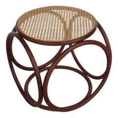 Michael Thonet Stool Ottoman Side Table 