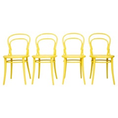 Chaises jaunes « Era » de Michael Thonet Ton, 4