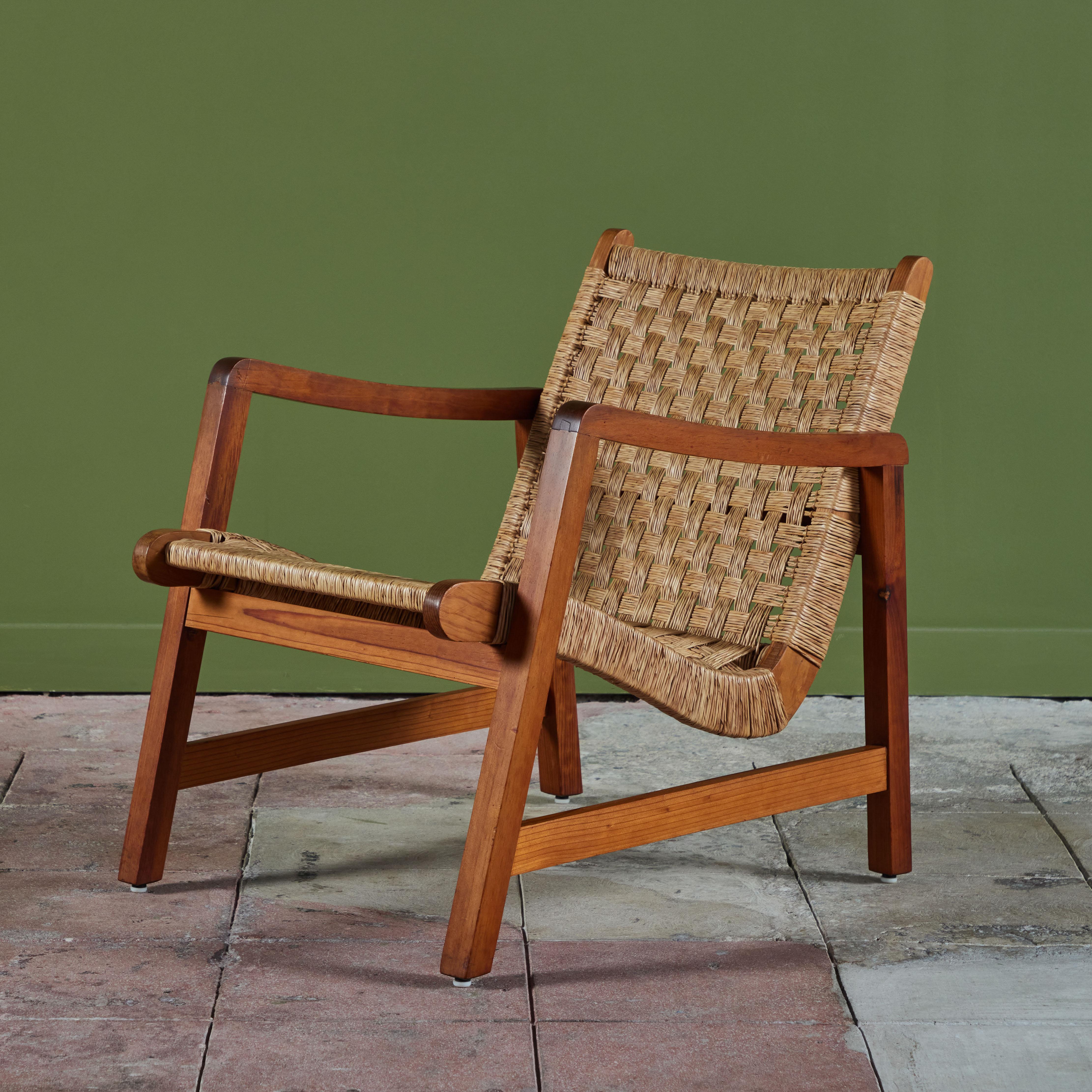 Mid-Century Modern Michael Van Beuren Lounge Chair for Domus For Sale