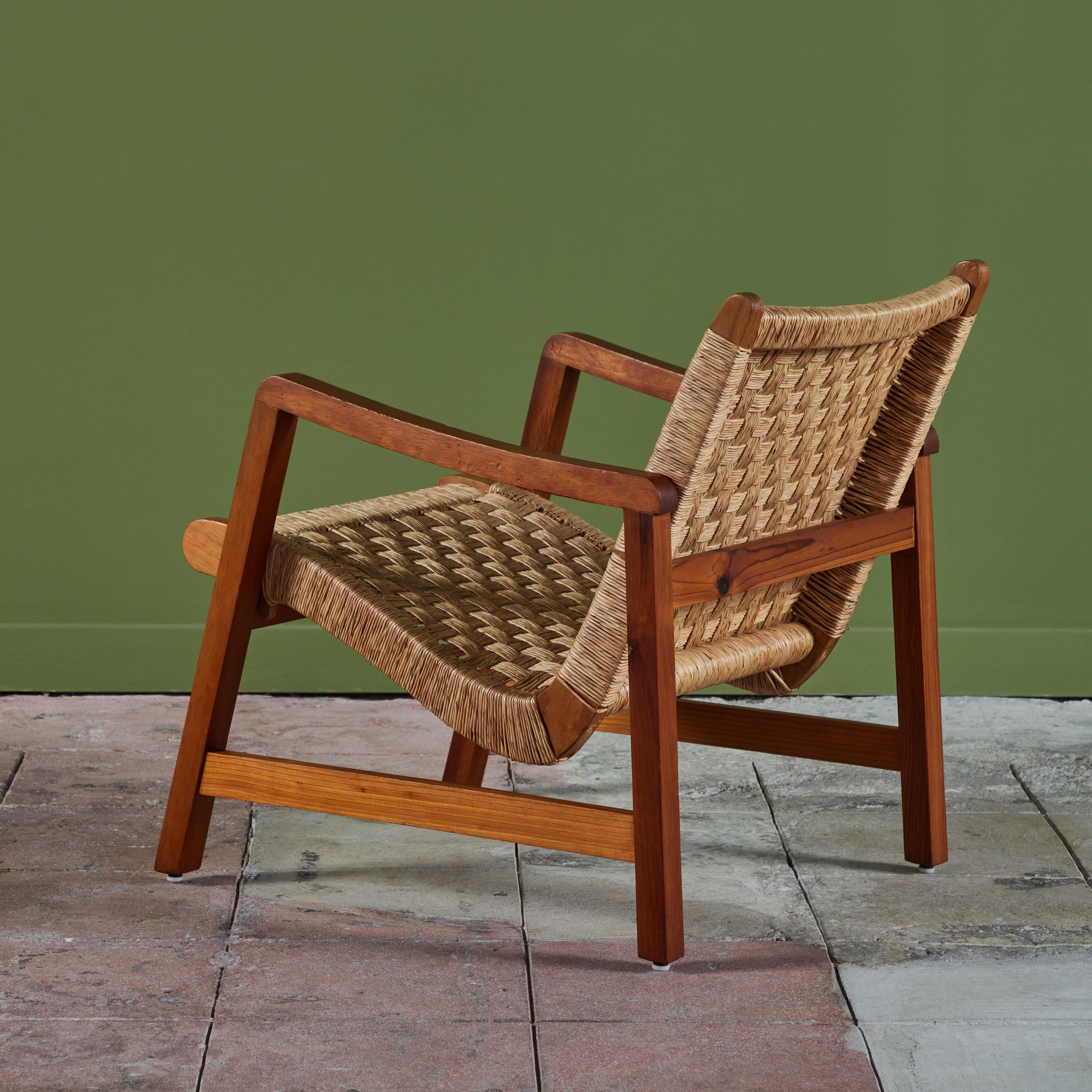 Mid-20th Century Michael Van Beuren Lounge Chair for Domus For Sale