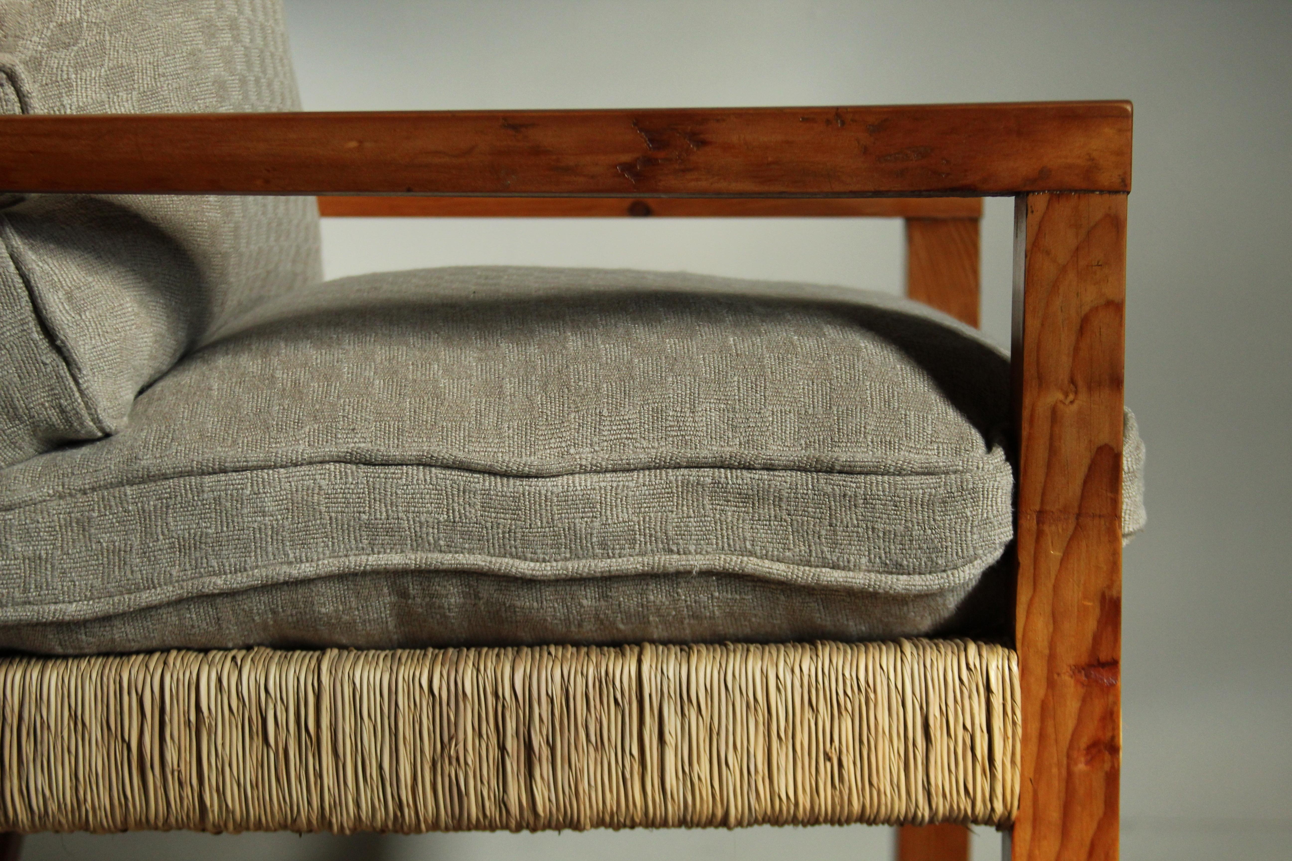 Michael Van Beuren Mexican Modernist Pine Lounge, 1940s 5
