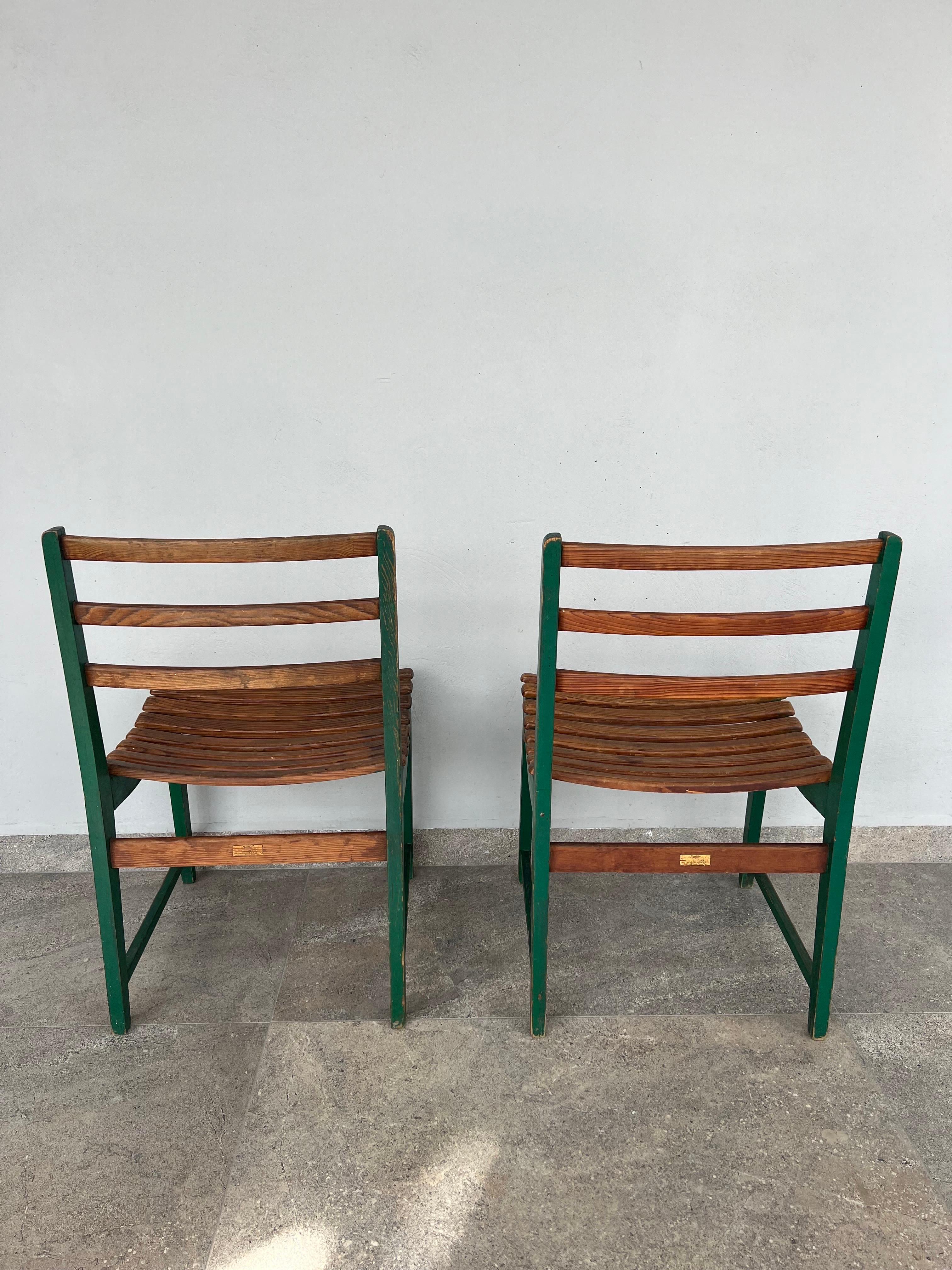 Paire de chaises originales Michael van Beuren pour Domus Bon état - En vente à San Pedro Garza Garcia, Nuevo Leon