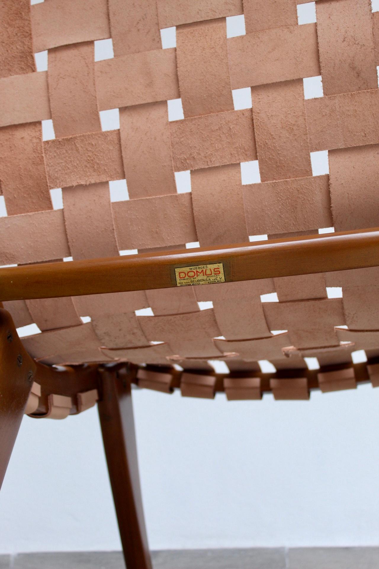 Silla de salón Michael van Beuren San Miguelito Cuero en venta