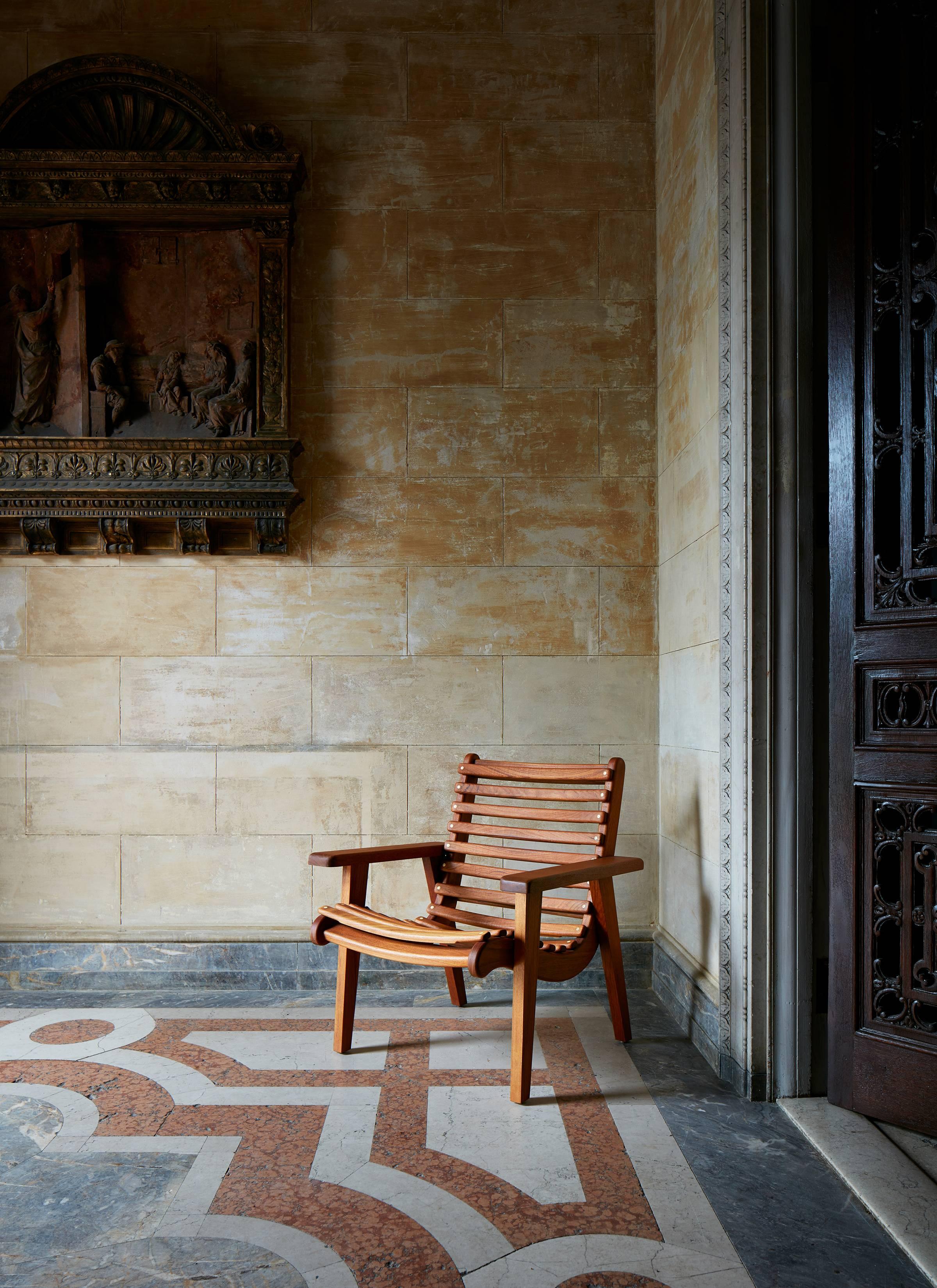 Modernistischer modernistischer mexikanischer Sessel für den Außenbereich von LUTECA, jetzt erhältlich (Handgefertigt) im Angebot