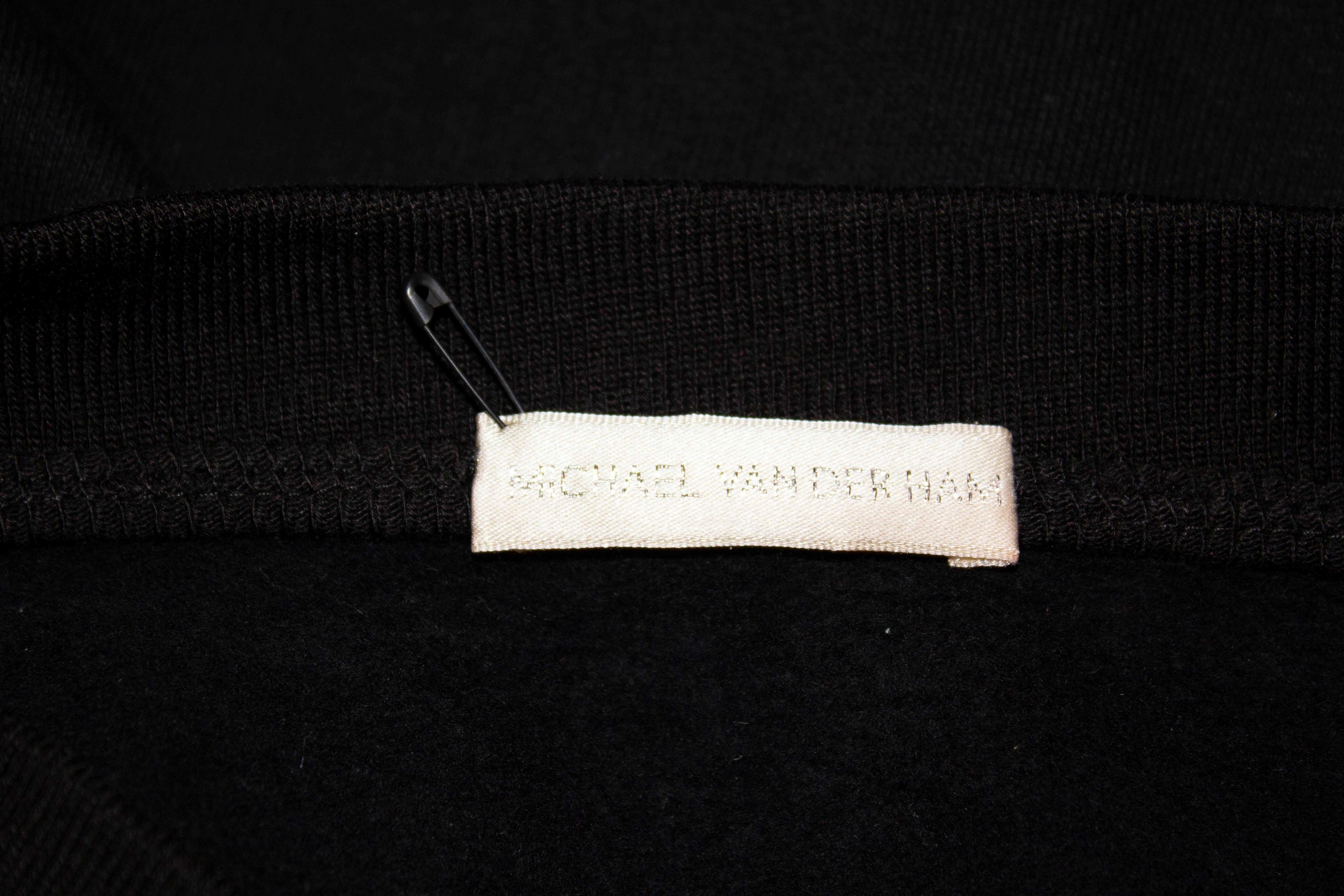 Black Michael van der Ham Colourful Sweatshirt For Sale