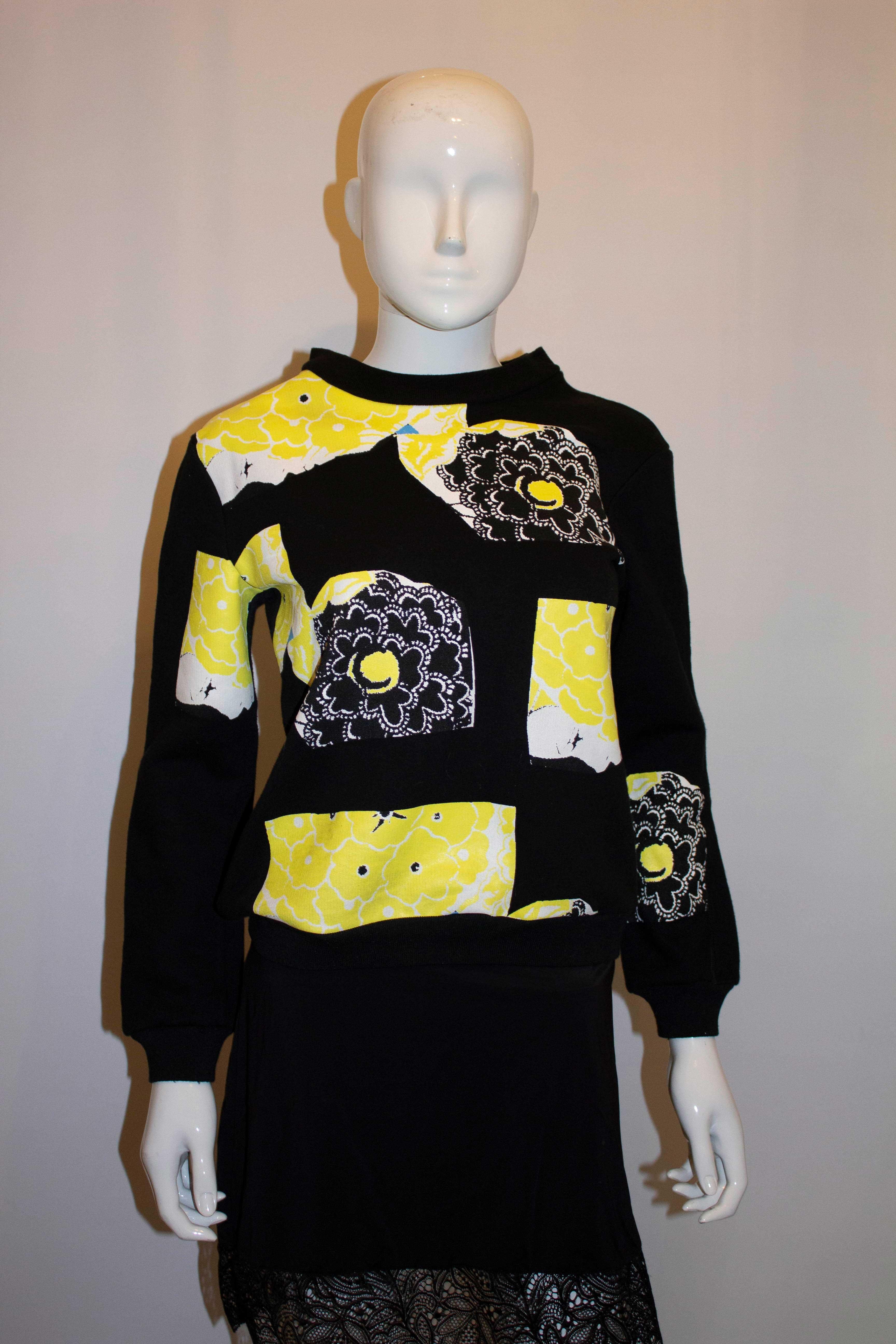 Michael van der Ham Colourful Sweatshirt For Sale 1