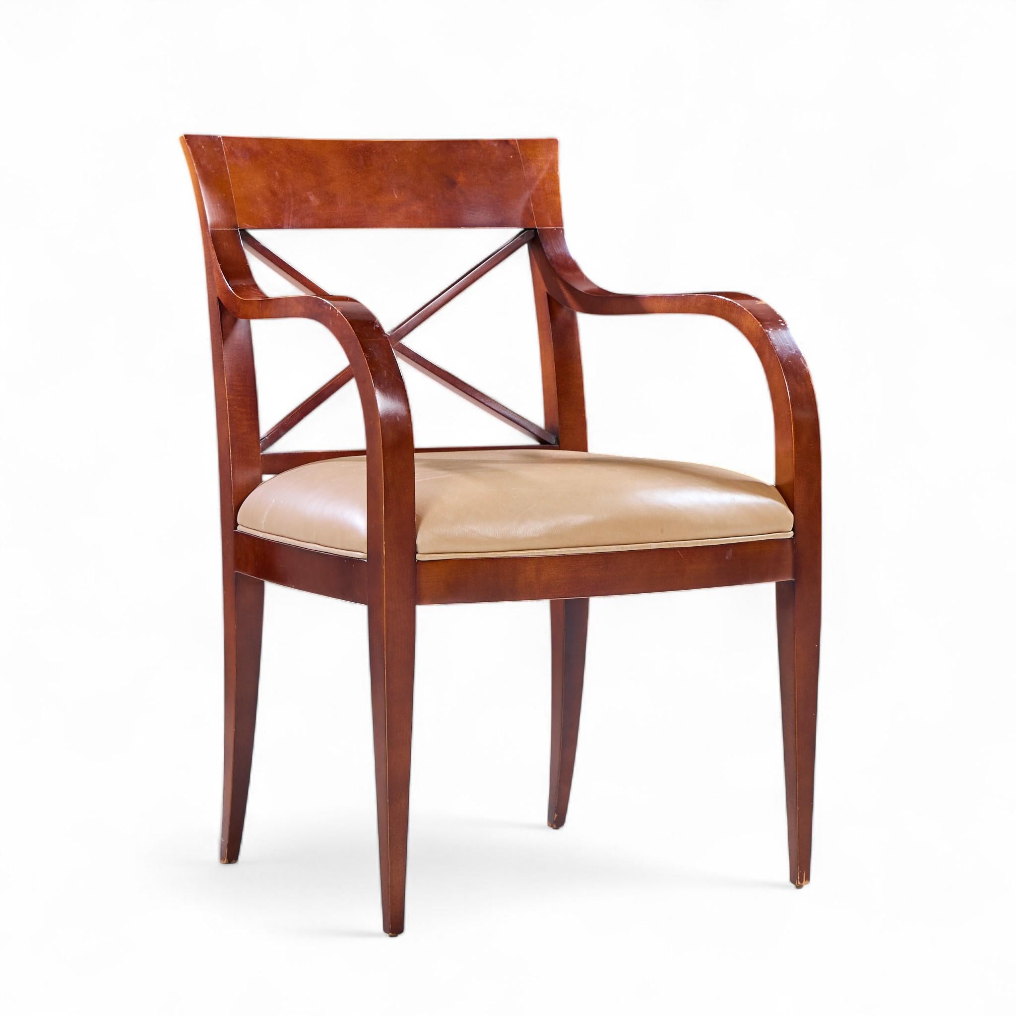 Michael Vanderbyl for Baker Archetype Dining Chairs - Set of 6 For Sale 3
